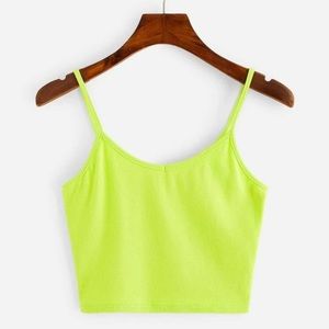 neon green tank